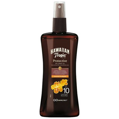 Hawaiian Tropic Protective Dry Spray Oil SPF10 200 ml – Zbozi.Blesk.cz