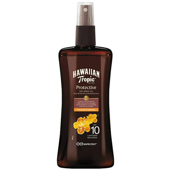 Hawaiian Tropic Protective Dry Spray Oil SPF10 200 ml