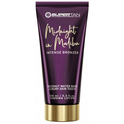 SUPERTAN CELEBRATION MIDNIGHT IN MALIBU INTENSE BRONZER with coconut water 150 ml – Zboží Dáma
