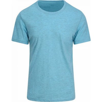 Melírové unisex tričko v pastelových barvách Just Ts 160 g/m modrozelená JT032
