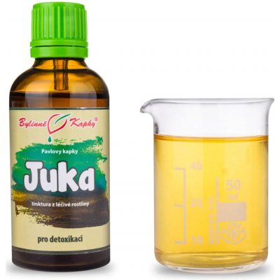 Bylinné kapky Juka tinktura Pavlovy bylinné kapky 50 ml – Hledejceny.cz