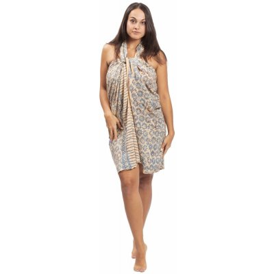 Sarong BALI BATIK béžový XVI. – Zboží Mobilmania