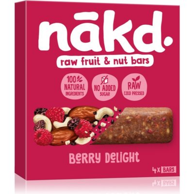 nākd. Berry Delight 4 x 35 g – Zboží Dáma