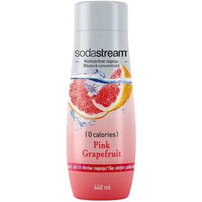 SodaStream Pink Grapefruit sirup bez cukru 440 ml – Zboží Mobilmania