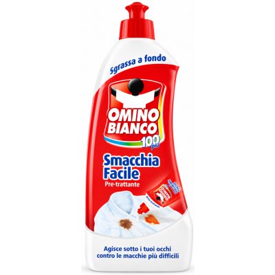 Omino Bianco 100 piu Smacchia Facile odstraňovač skvrn a odmašťovač 500 ml. – Hledejceny.cz