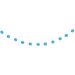 Girlanda papírová modré koule 2.13m – Zbozi.Blesk.cz