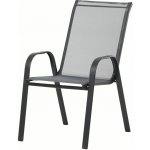 Vikio Stohovatelná židle v kombinaci tmavě šedé a černé TK2060 – Zbozi.Blesk.cz