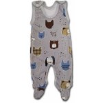 Kojenecké dupačky Animals šedá – Zbozi.Blesk.cz