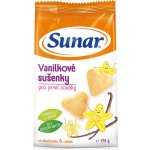 Sunárek Vanilkové sušenky pro první zoubky 175 g – Sleviste.cz