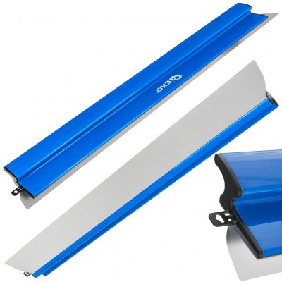 GEKO Špachtle na stěrky a sádrové omítky 100 cm, s vyměnitelnou čepelí - G02292 – Zboží Mobilmania