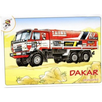 Omaľovánka A5 Dakar