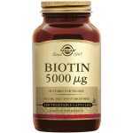 Solgar Biotin 5000 mcg 100 rostlinných kapslí – Hledejceny.cz