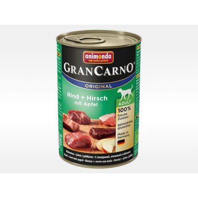 Animonda Gran Carno Dog jelení maso jablka 400 g – Zboží Mobilmania