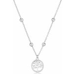 S'Agapõ Slušivý ocelový náhrdelník strom života SWH10 – Zbozi.Blesk.cz