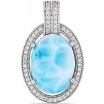 Nefertitis Larimar přívěsek stříbro VP049772 NF33329