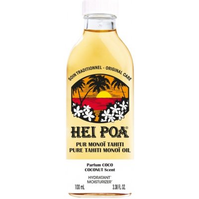 Hei Poa Pure Tahiti Monoï Oil Coconut multifunkční olej na tělo a vlasy 100 ml – Sleviste.cz