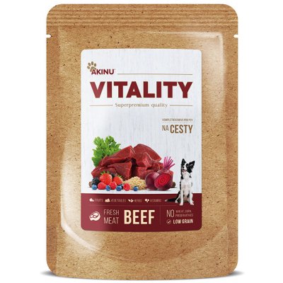 Akinu VITALITY na cesty hovězí 150 g – Zbozi.Blesk.cz