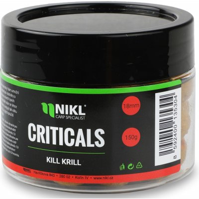 Karel Nikl Criticals boilies Kill Krill 150g 20mm – Zboží Mobilmania