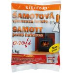 Kittfort Šamotová výmazová hmota profi 1 kg – Zbozi.Blesk.cz