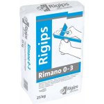 Rigips Rimano 0-3 mm velmi jemná sádrová stěrka 25 kg – Hledejceny.cz