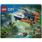 LEGO® City 60437 Helikoptéra na průzkum džungle v základním táboře – Zboží Živě