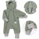 ESITO Rostoucí zimní kombinéza Teddy fleece double Olive olivová – Zboží Mobilmania
