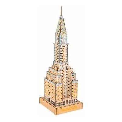 Woodcraft 3D puzzle Chrysler Building 76 ks – Zboží Dáma