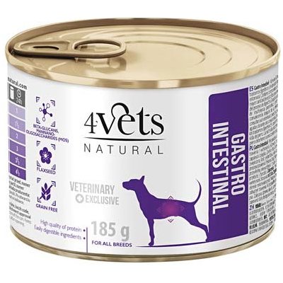 4Vets Natural Veterinary Exclusive Gastro Intestinal 185 g