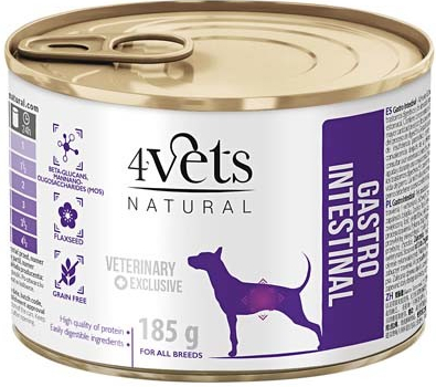 4Vets Natural Veterinary Exclusive GASTRO INTESTINAL 185 g