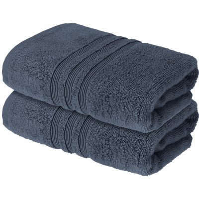 Livarno froté ručník Zero Twist 50 x 100 cm 2 ks modrá – Zboží Mobilmania