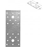 DOMAX LP2 4472 Spojka plochá 140x55 – HobbyKompas.cz