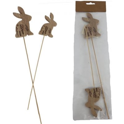 Zápich zajíček, 2 ks D7064 – Hledejceny.cz