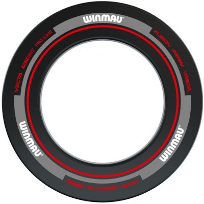 Okruží Winmau Surround Advance Black/Red – Sleviste.cz