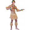 Karnevalový kostým Sada havaj sukně třásně na ruce a nohy