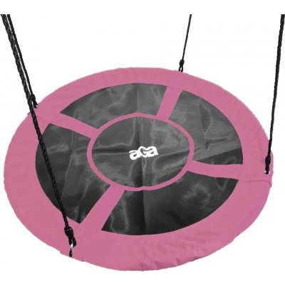 Aga závěsný houpací kruh 100 cm růžová – Zboží Dáma