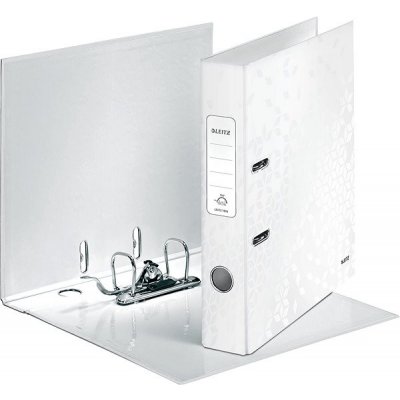 Leitz Pákový pořadač 180° WOW, A4/85mm perleťová bílá – Zboží Živě