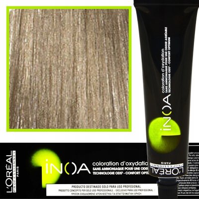 L'Oréal Inoa barva na vlasy ODS2 10,1-nejsvětle jší popelavá blond 60 g – Hledejceny.cz