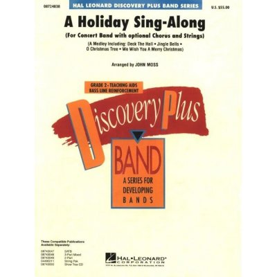 A Holiday Sing-Along noty pro koncertní orchestr party partitura – Hledejceny.cz