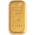Umicore Zlatý slitek 100 g – Zboží Dáma