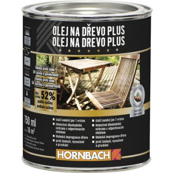 Hornbach Olej na dřevo plus 0,75 l Bangkirai