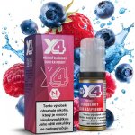 X4 Bar Juice Blueberry Sour Raspberry 10 ml 20 mg – Hledejceny.cz