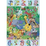 DJECO Džungle 54 dílků – Hledejceny.cz