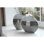 Gilde Pruhovaná keramická váza "St. Louis", 25cm – Hledejceny.cz