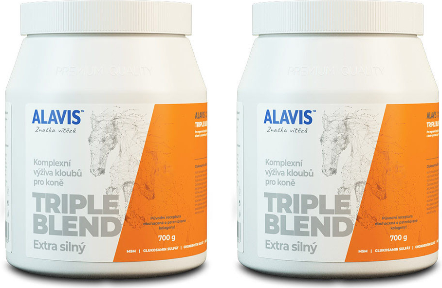 Alavis Triple Blend Extra silný 2 x 700 g