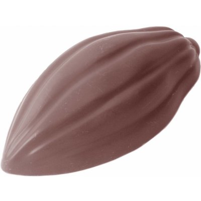 Chocolate World Forma na pralinky čokoládový bob 50x24x12mm – Zboží Mobilmania