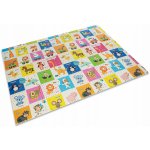 Bocioland Skládací pěnová podložka oboustranná Happy day – Zboží Dáma