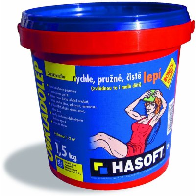 HASOFT OBKLADOLEP jednosložkové lepidlo 1,5 kg – Hledejceny.cz