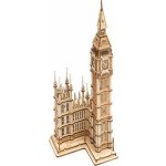Robotime Rolife Svítící 3D dřevěné puzzle Big Ben 220 ks – Zboží Dáma