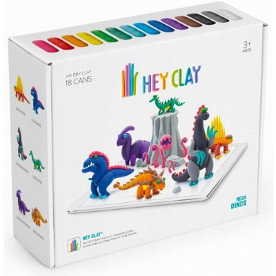 Hey Clay Plastická hmota Mega Dinos – Zboží Dáma