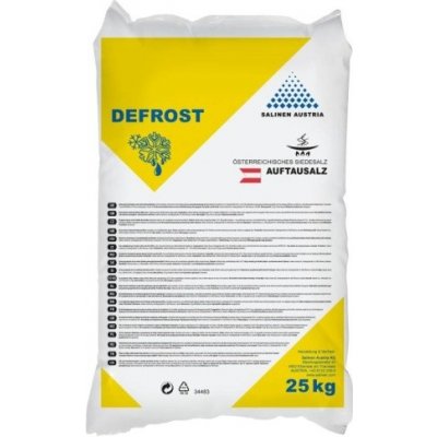 Defrost Sůl posypová 25 kg – HobbyKompas.cz